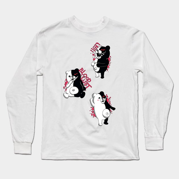 Danganronpa Long Sleeve T-Shirt by AmelieLacroix